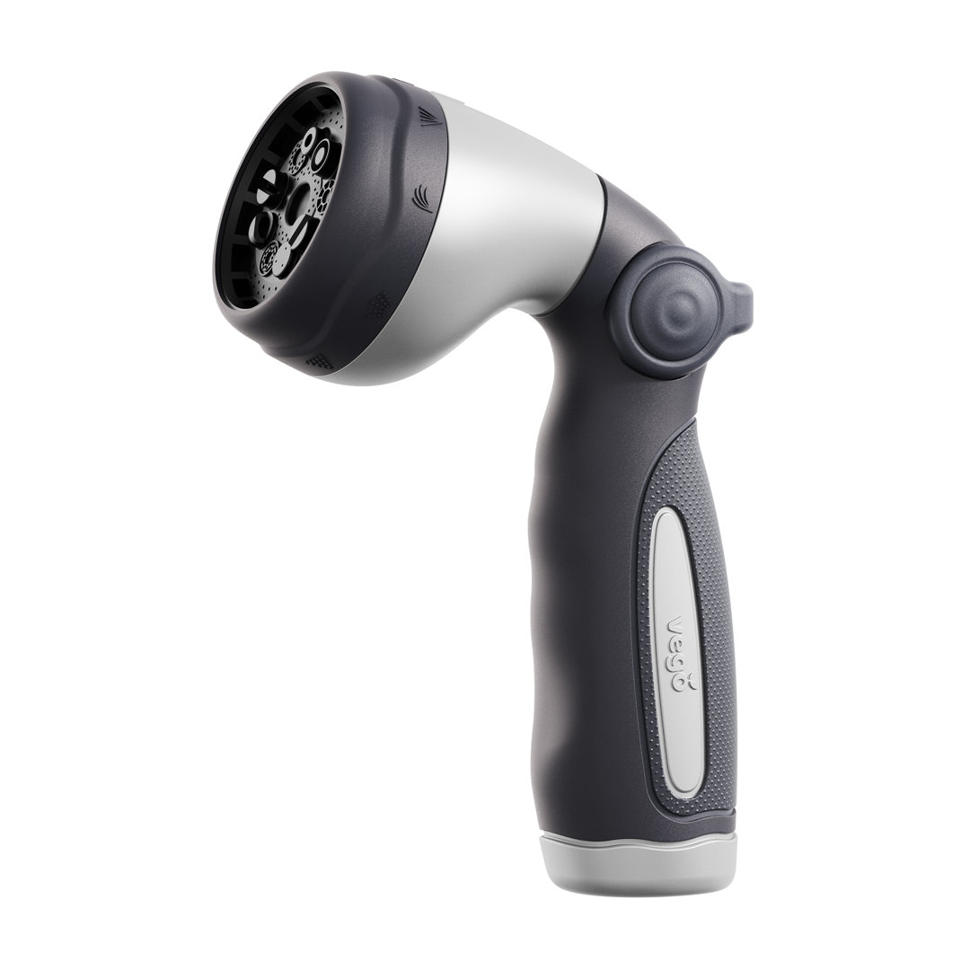 Watering 9 Spray Pattern Garden Hose Nozzle Vego Garden 