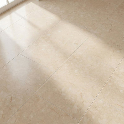 Turkish Marfil Honed 24x24 Marble Tile