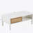 Rattan Coffee Table, Sliding Door For Storage, Metal Legs For Living Room-1778997517-1778997519