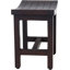 Banc de douche en teck Sumba Lotus