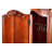 Cortina Traditional 6-Drawer Wood Chest - Honey Walnut