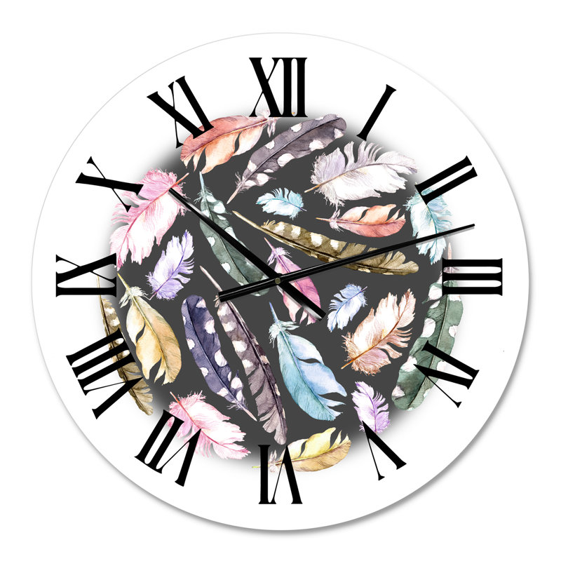 Horloge murale bohème et éclectique, Petit