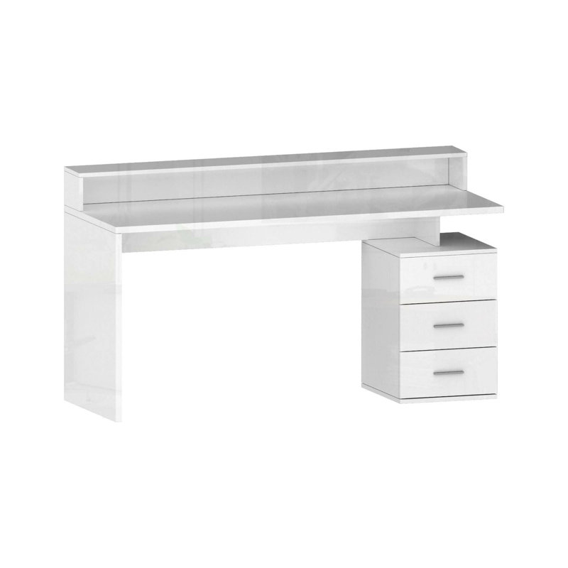 Basim 160 Cm Desk, White
