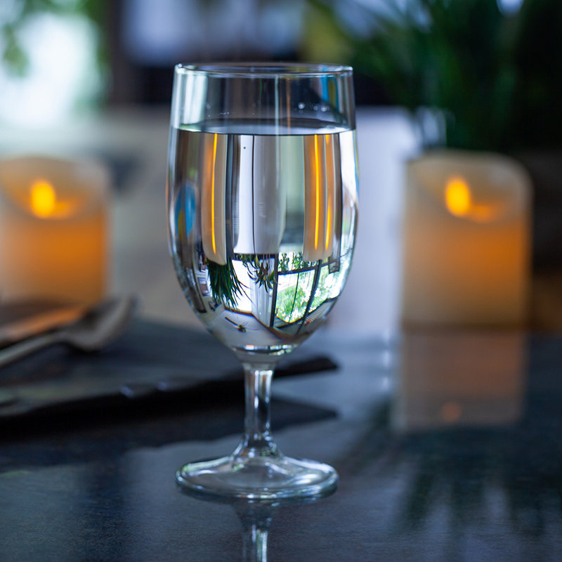 14 oz. Arjit Verre à pied en verre trempé