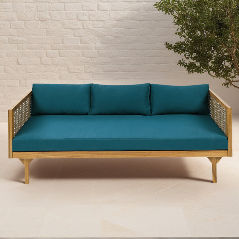 Canapé de patio 67,5 po, Sarcelle