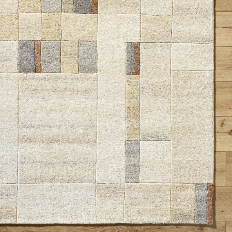 Tapis fabriqué à la main Ermalinda FM-7247, Tapis de couloir 2 pi 6 po x 8 pi