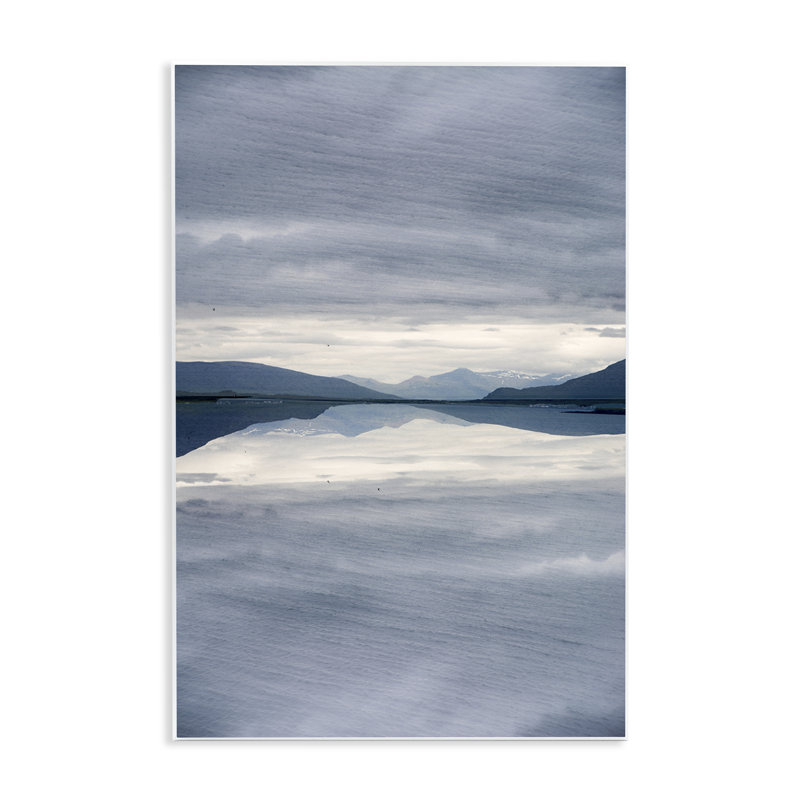 Plaque murale Serene Horizon Symmetry, design par Robin Vandenabeele, H 19 po x l 13 po