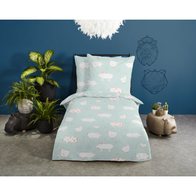 No Pattern Duvet Cover Set with Pillowcases