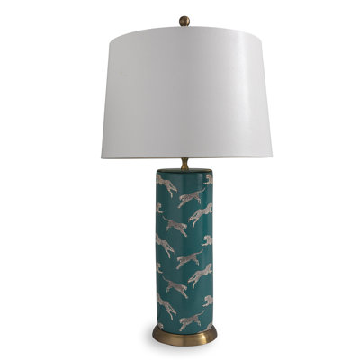 Leaping Cheetah Lamp