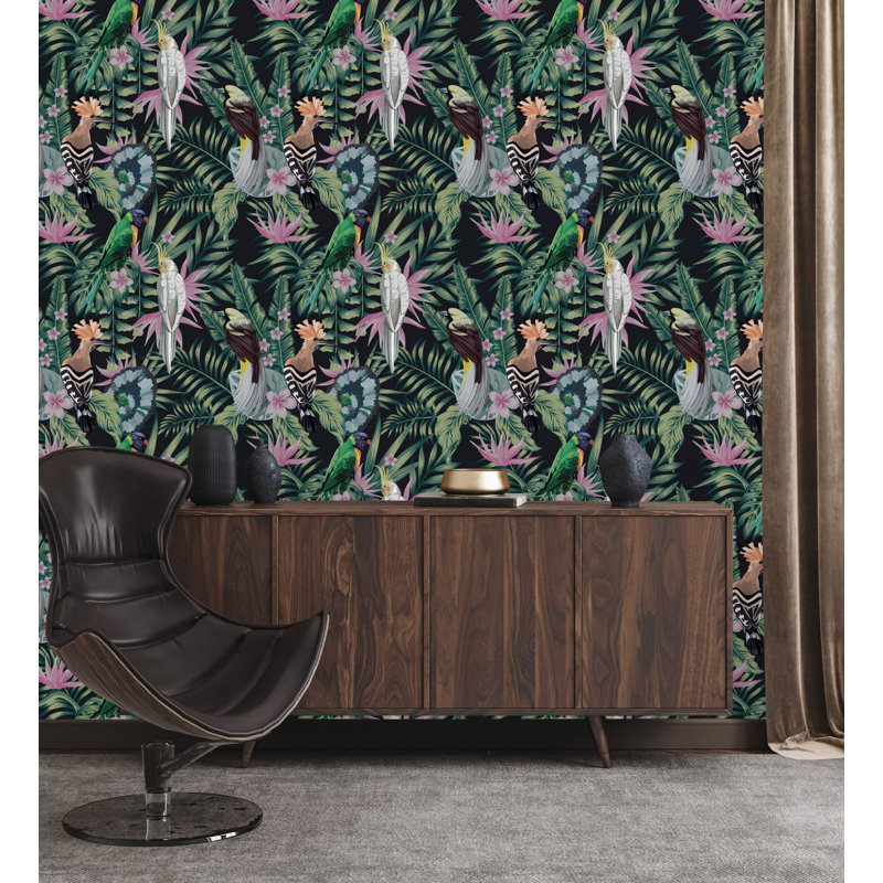 Ephrata Floral Tile, 18.75" W x 25" L, Vinyl