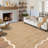 Scalloped Washable Rugs for Living Room Neutral Area Rugs Ultra-Thin Non Slip Large Bedroom Carpet Indoor Stain Resistant Contemporary Carpet for Dining Room Dorm-898702935-898703014