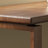 A simple rectangular solid wood desk in walnut color-2030258268