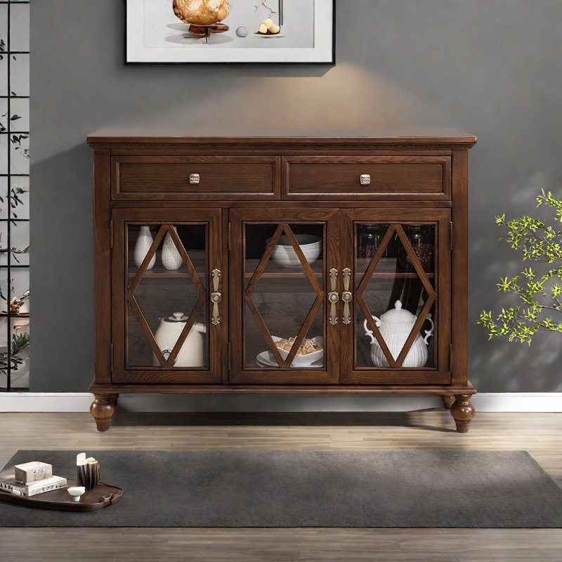 Simple armoire latérale et armoire à thé