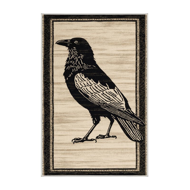  Tapis lavable Pied Crow, Tapis de couloir 2 pi x 5 pi