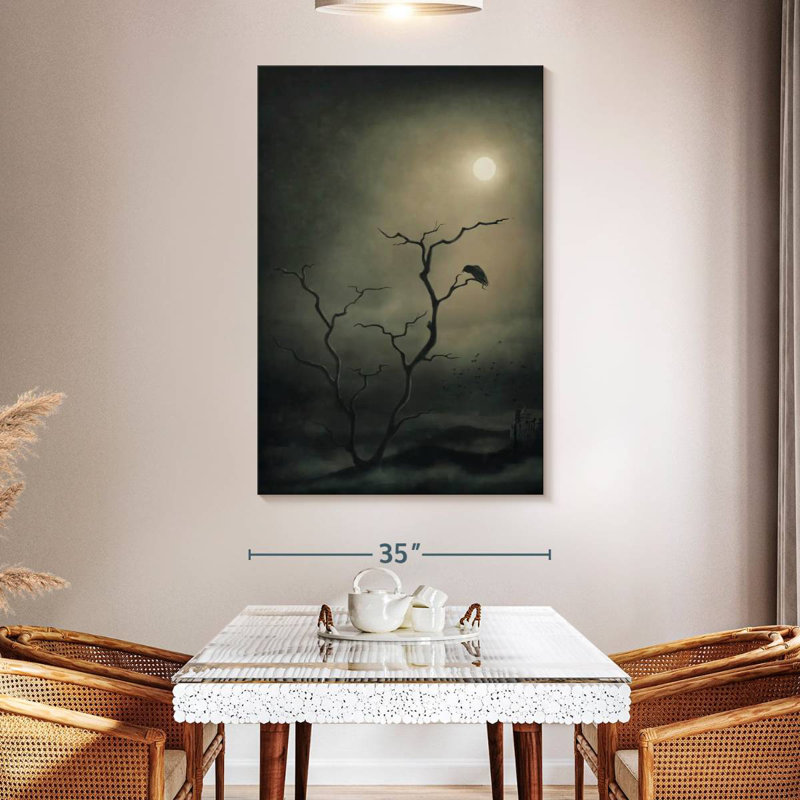 Hitzel Creepy Tree, 51" H x 34" W
