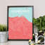 Edinburgh City Map - No Frame Print-2040803286