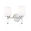 Meuble-lavabo 2 lumières Henri 14 po Nickel brossé-123223035