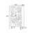 Cloakroom bedroom multifunction storage wardrobe