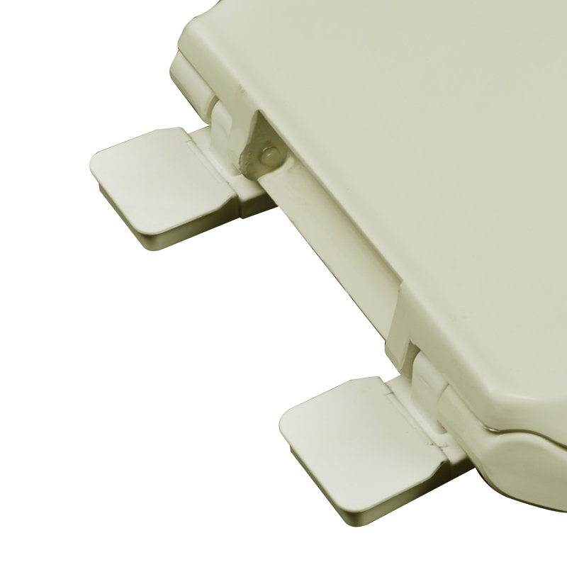 Round Toilet Seat and Lid, Bone