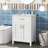 24"Bathroom Vanity Combo With Ceramic Sink-734145257