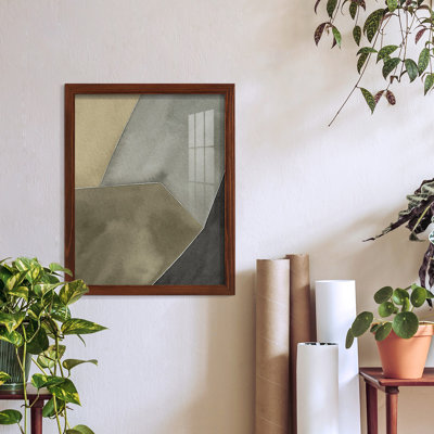 Tectonic Shift IV Framed On Paper Print