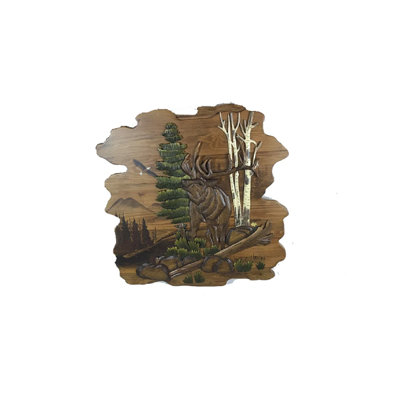 Lenworth Handmade Rustic Landscape & Nature Wall Decor on Wood