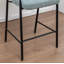 Tabouret de comptoir rembourré avec accoudoirs Devane-123161724