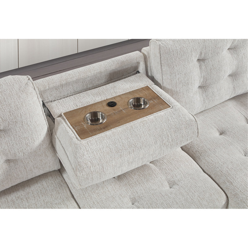 Canapé-lit complet, Beige