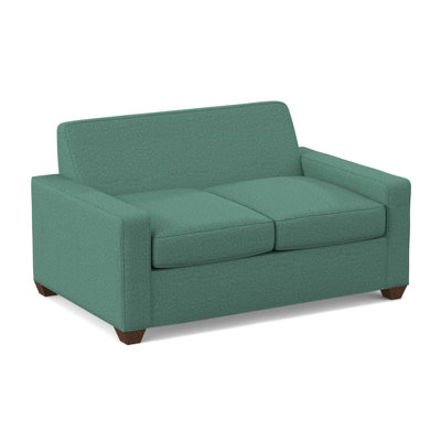 Avery 72" Square Arm Sofa Bed with Reversible Cushions