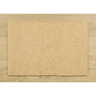 Solid Colour Wool Area Rug