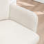 Tabouret de comptoir pivotant rembourré blanc avec pieds en bois courbé-1712728456
