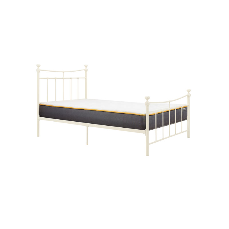 Hayler Bed Frame, Cream, Single (3')