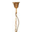 Dereham 6 - Light Brass Drum Pendant