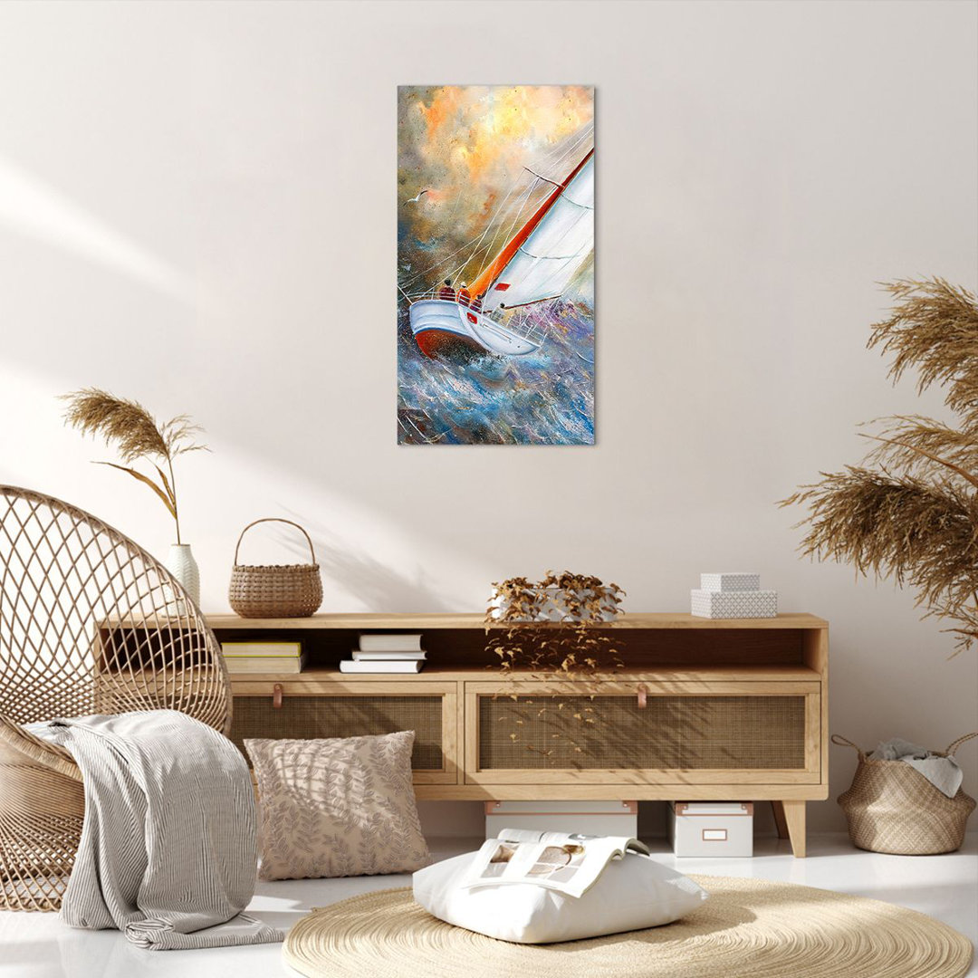 Leinwandbild Sailboat Image Regatta