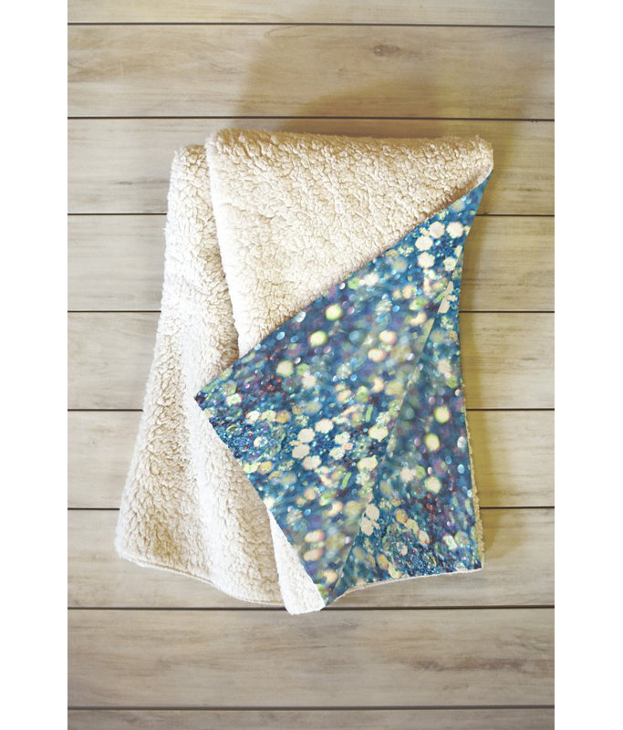 Couverture kaleido sirène sea, L 60 po x l 50 po