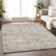 Machine Washable Indoor/Outdoor Xhevrie Linen Rug