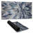 Blue and gray flower - 15.75"x31.50" Desk mat