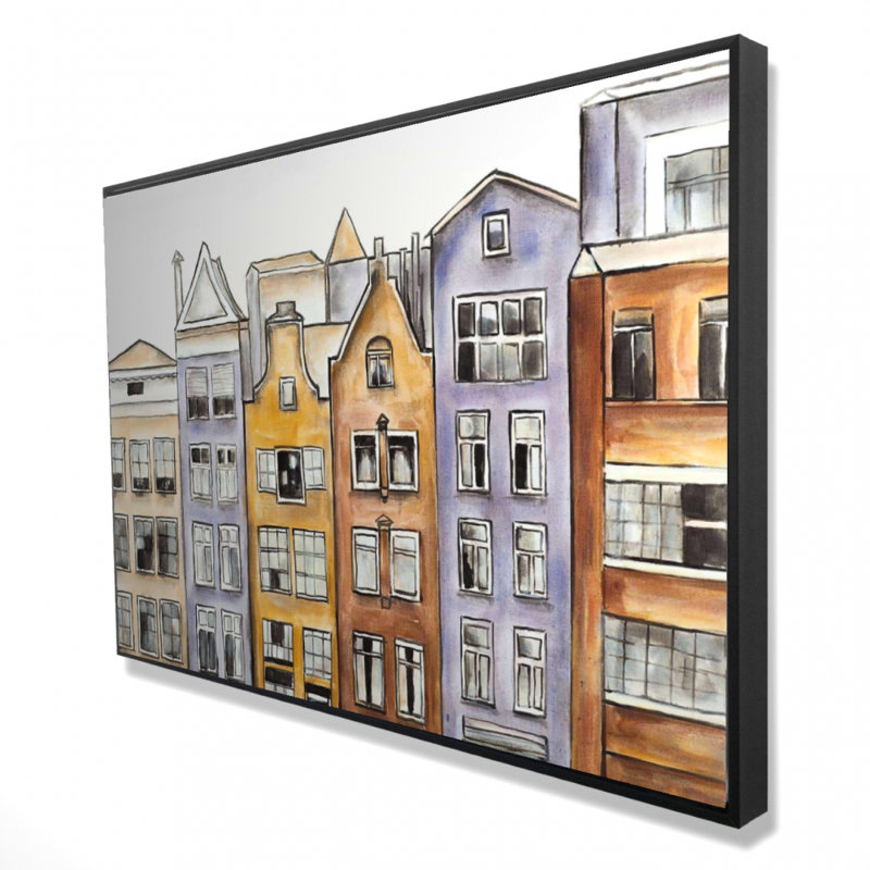 Amsterdam House Hotel, reproduction sur toile