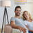 Wood Tripod Floor Lamp, Mid Century Standing Lamp, Modern Design Studying Light With E26 Lamp Base-1115267248