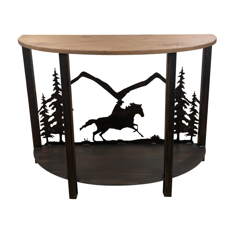 Table de canapé Burnt Sienna / Stain