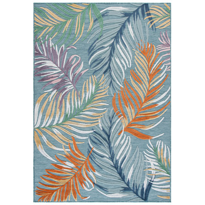 Tapis Cabana 445 à motif floral pour intérieur/extérieur