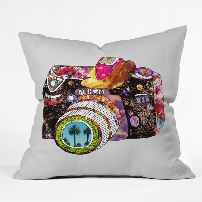 Coussin décoratif avec image, 18 po x 18 po