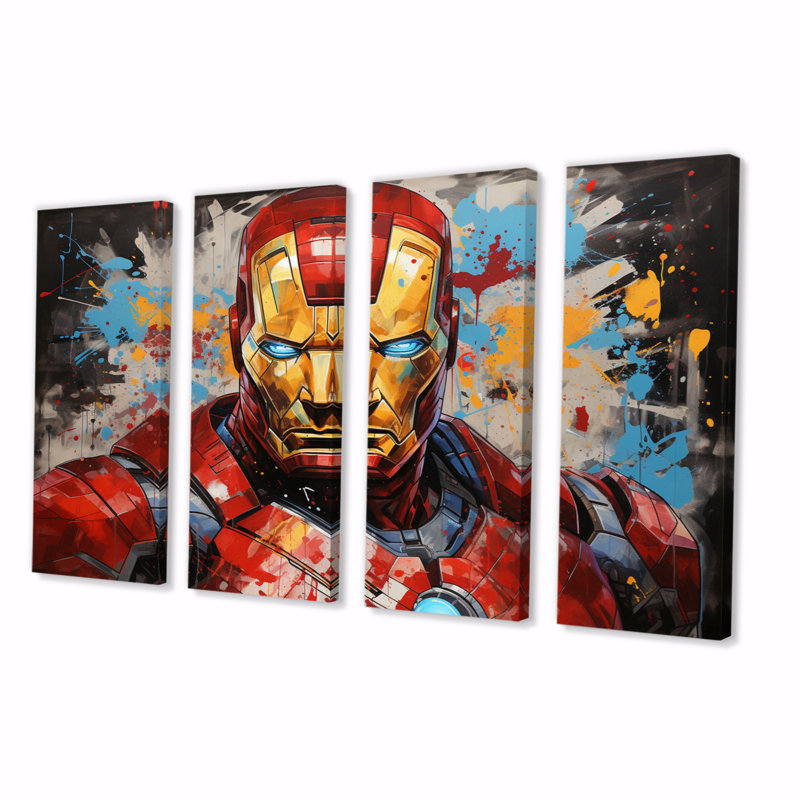 " Pop Comic Book " 4 - Pieces