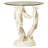 Beldin Glass Top Figurine End Table