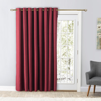 Lakeland Double-Wide Patio Curtain Panel