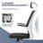 Desk and Chair Rotable Chair with Wheels Retro Style Table with Storage-1657123569