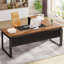 Loubert Metal Base Writing Desk-448776223