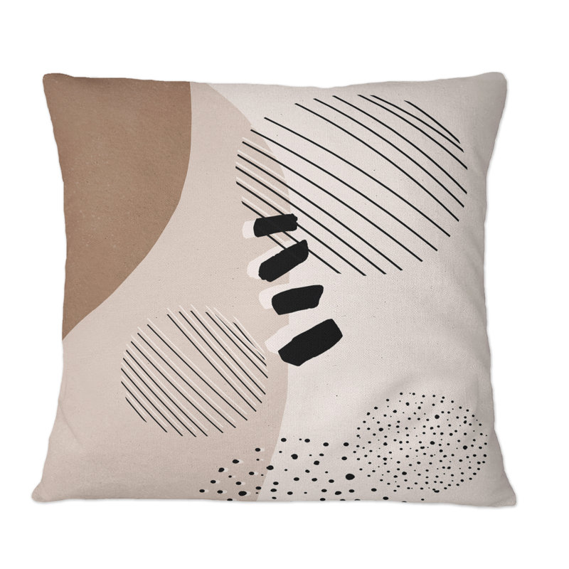 Coussin Abstact, 18 po x 18 po