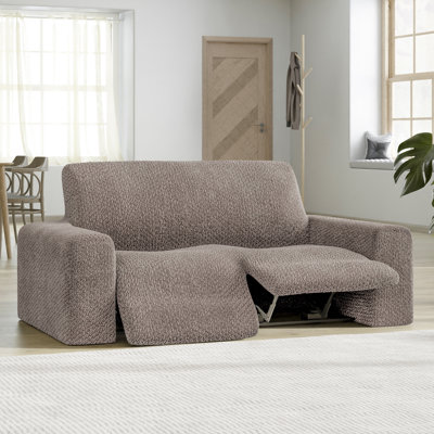 Stretchy Slipcover for Recliner Sofa - Soft to Touch & Easy to Clean - Velvet Collection