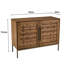 Kupaa 100cm Solid Wood Sideboard